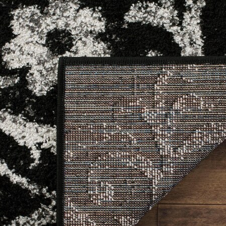 Safavieh 11 x 11 ft. Adirondack Square Area Rug Black & Silver ADR114A-11SQ